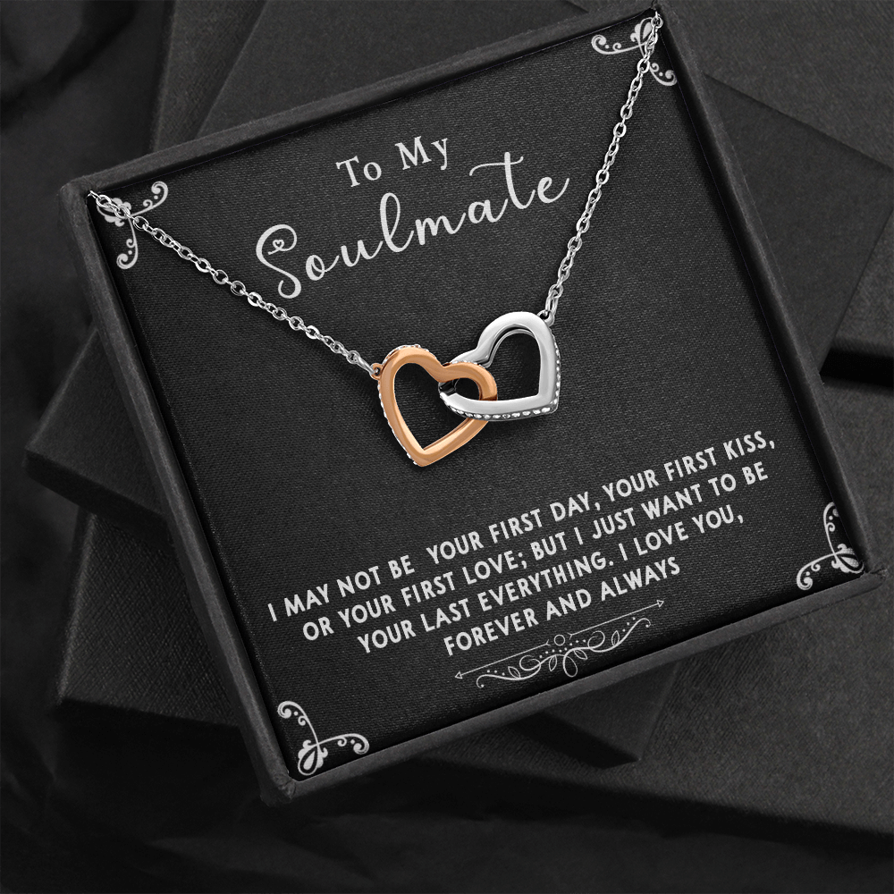 169D Gift To My Soulmate Necklace, Birthday Necklace For Wife, Happy Valentine Gift