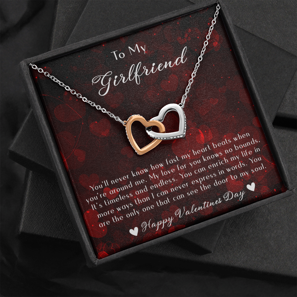 178D Valentine's Day Gift To My Girlfriend, I LOVE YOU Forever & Always, Perfect Gift