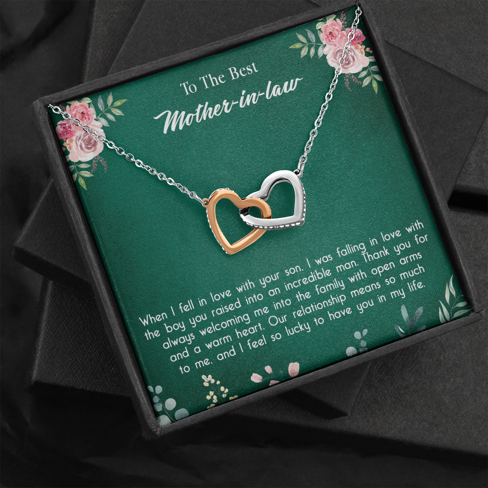 147D Necklace To My Mother in Law, Mom Necklace Birthday Gift from Son/Daughter