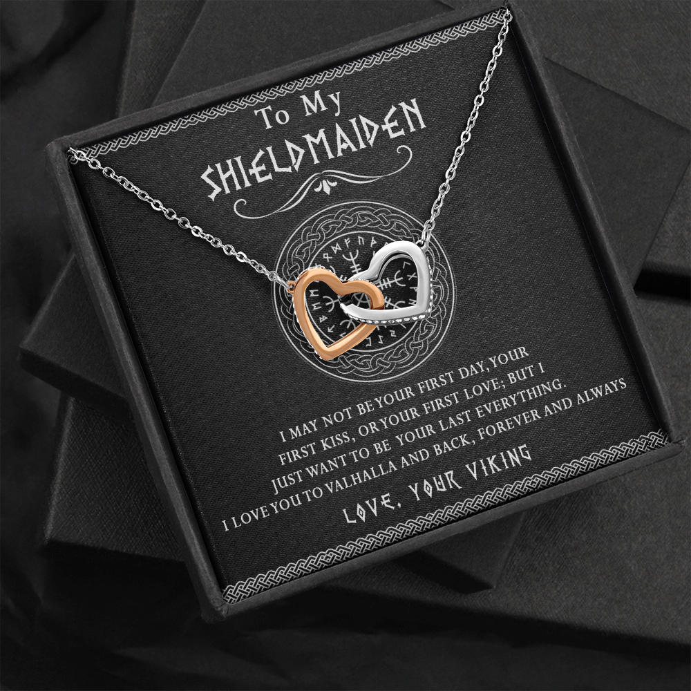 171D Necklace Gift To My Shieldmaiden, Viking Jewelry For Women, Her, Wife, Soulmate