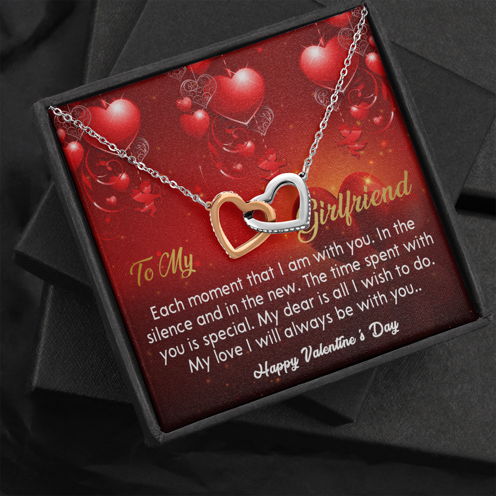 211D Necklace To my Girlfriend, Valentine Gift for Women, Happy Valentine's Day Gift