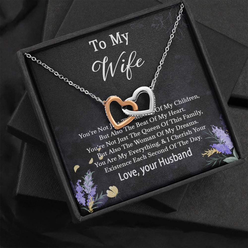68D Necklace To My Wife, Women Necklace for Her, I LOVE YOU Necklace from Husband
