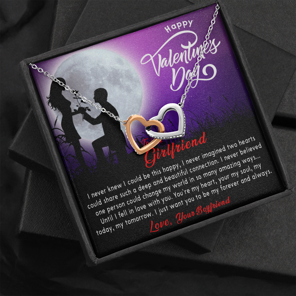 199D Necklace To My Girlfriend, Love Gift from Boyfriend, Happy Valentine's Day Gift
