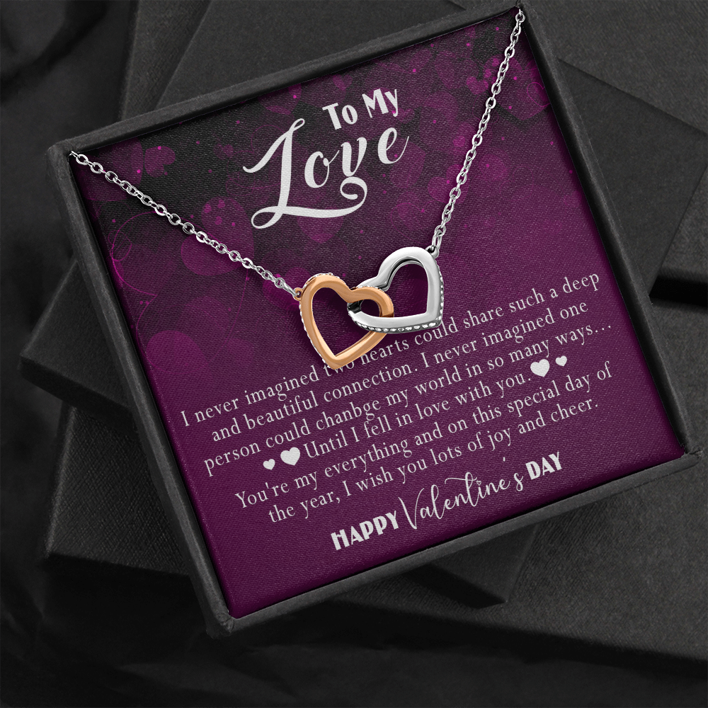 217D Happy Valentine's Day Gift, Necklace for your Love, Wife Gift, Girlfriend Gift