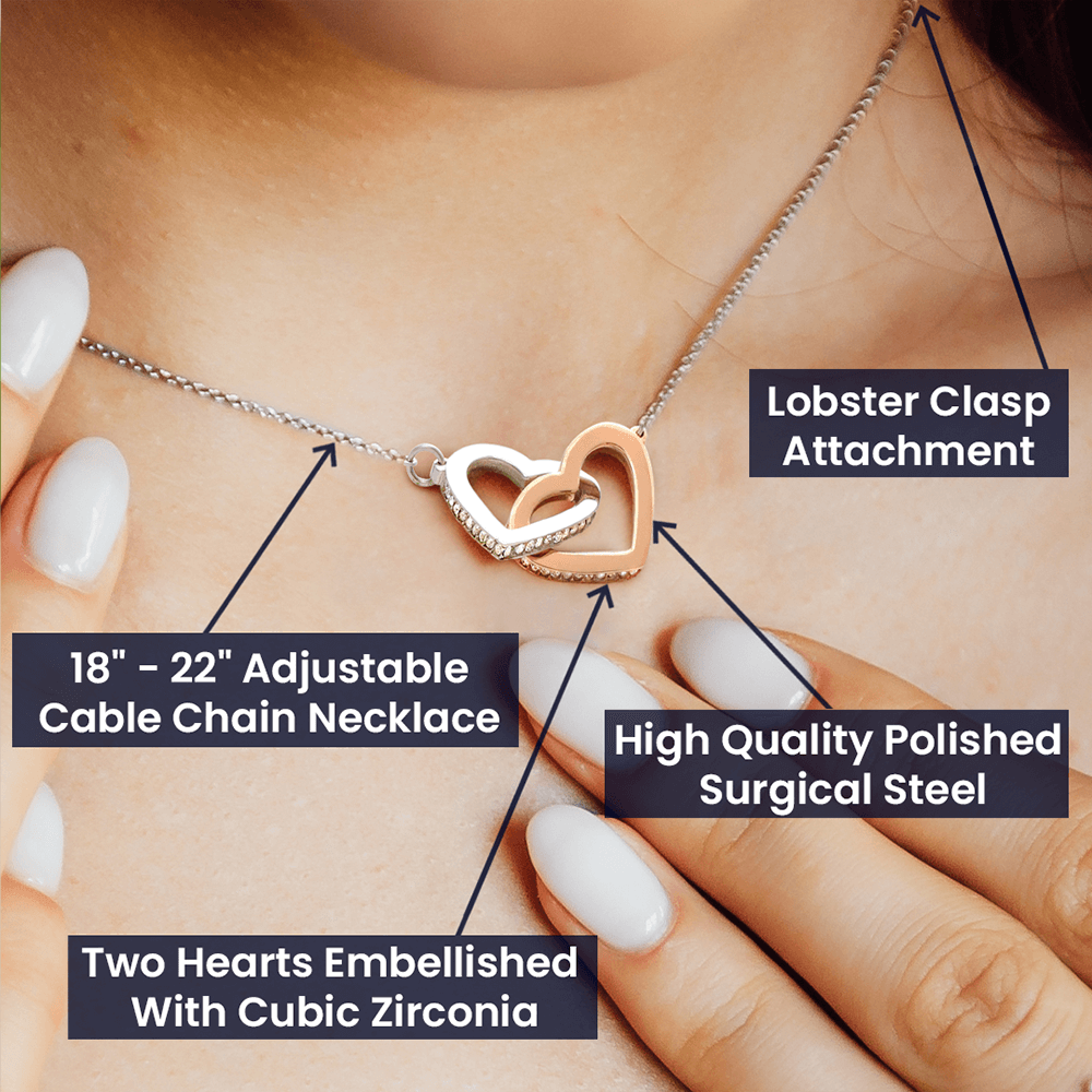N0D To My Soulmate Necklace, Gift For Wife Girlfriend From Husband, Valentines Day