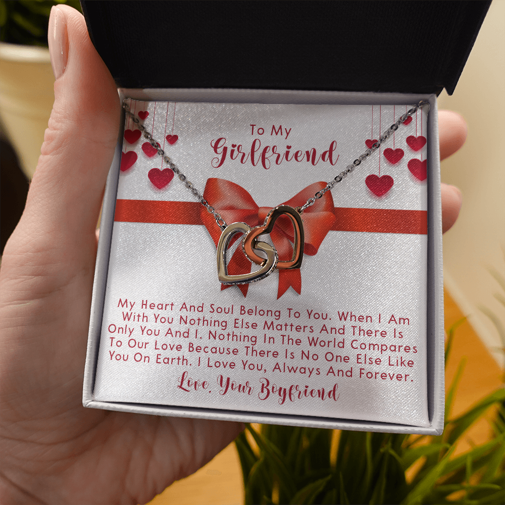 251D Necklace To My Girlfriend, Love Gift for Her From Boyfriend, Couple Necklace