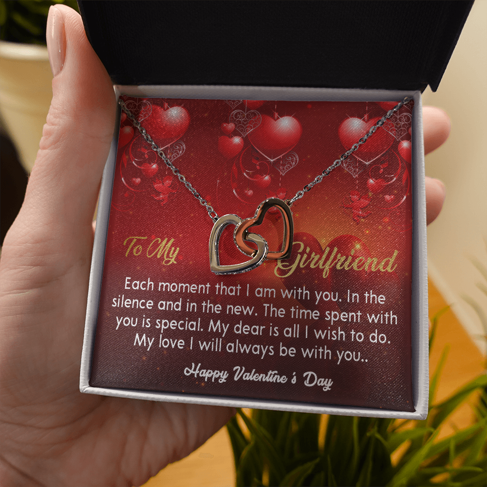 211D Necklace To my Girlfriend, Valentine Gift for Women, Happy Valentine's Day Gift