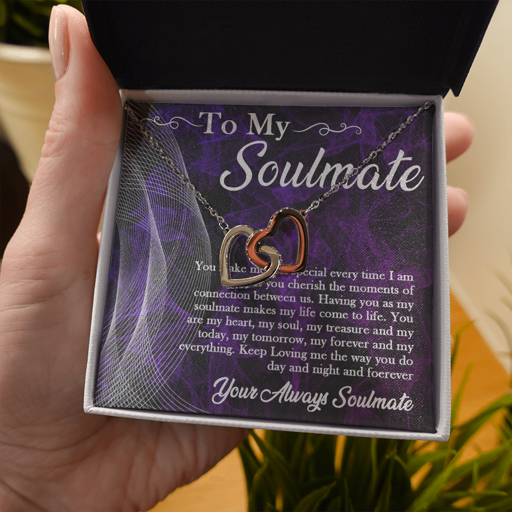 71D Necklace Gift To My Soulmate/Girlfriend/Wife, Women Necklace Gift from Husband