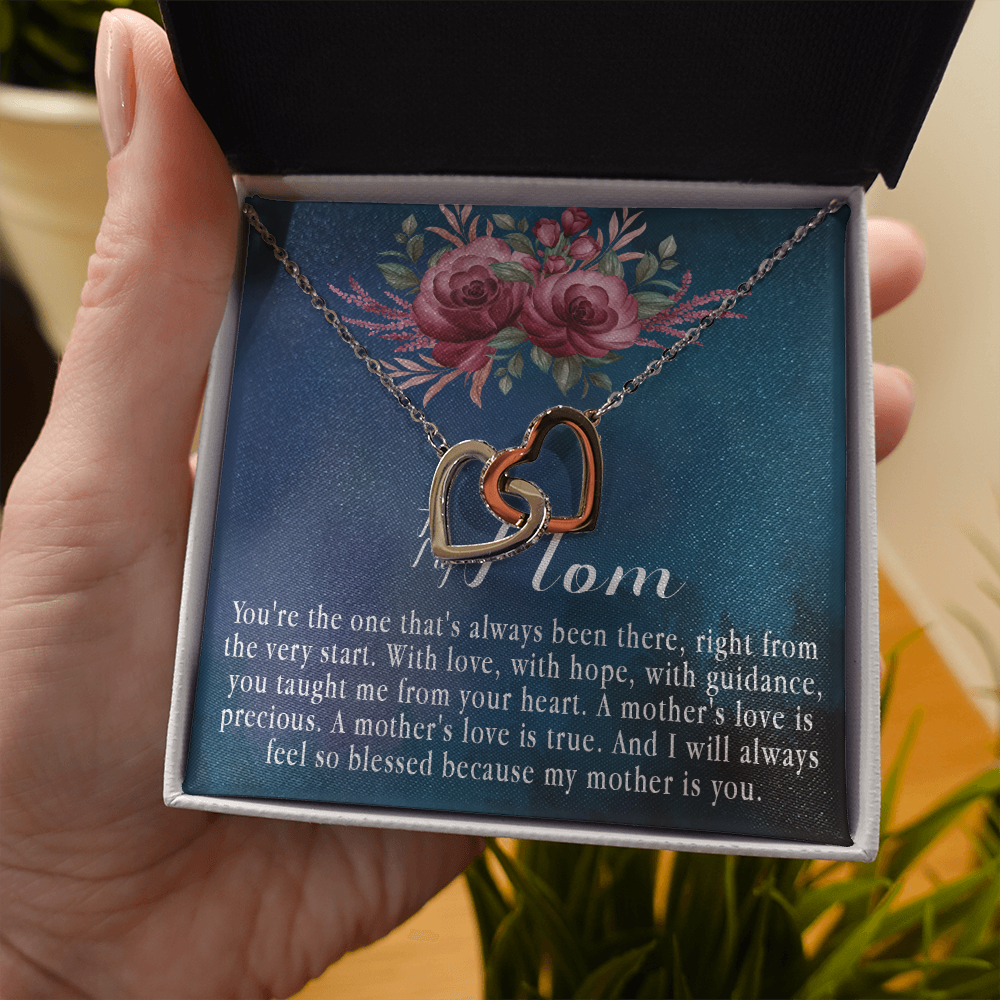 151D To My Mom Necklace, Mama, Gift From Son For Birthday, Necklace I Love My Mom