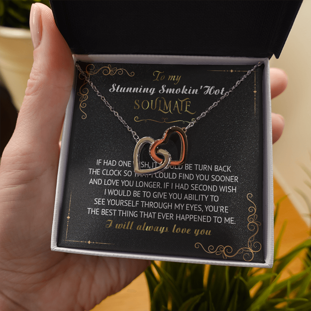 7D To My Stunning Smoking Hot Soulmate Necklace, Gift For Wife, Birthday Gift Ideas