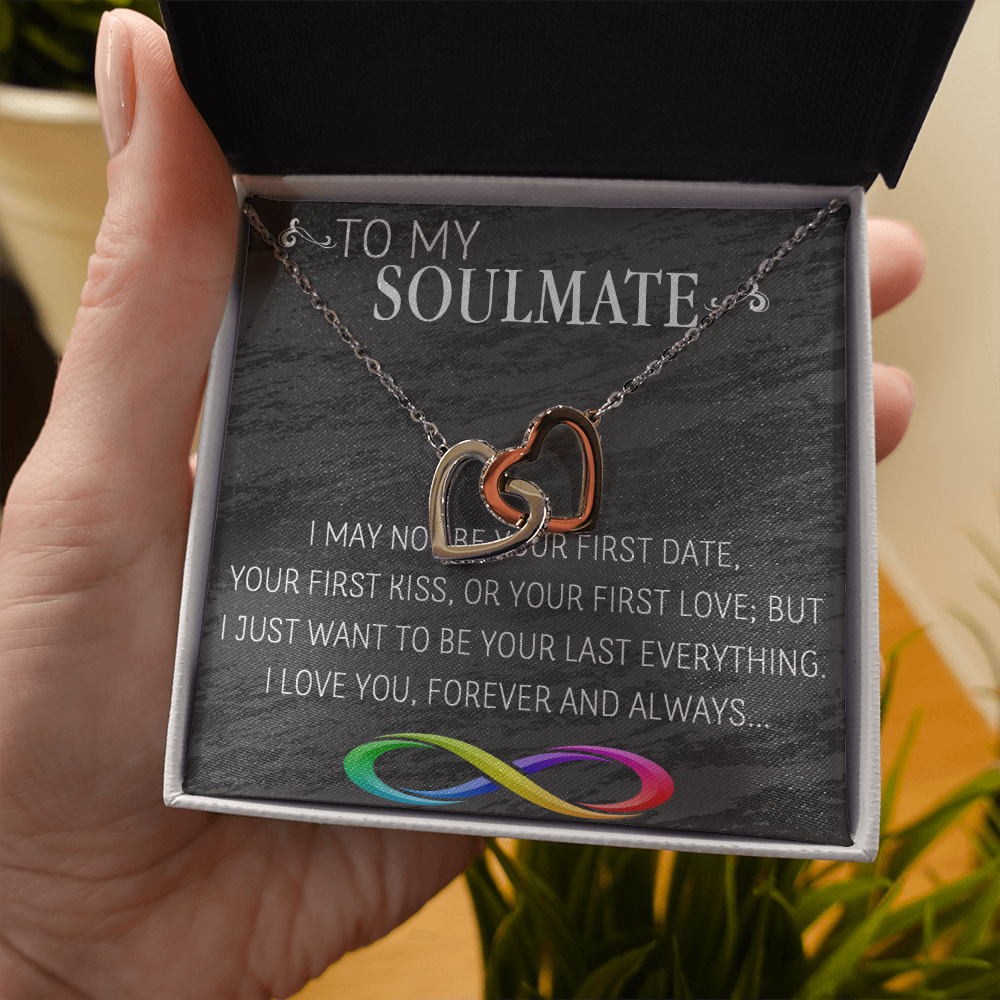 69D Necklace To My Soulmate/Girlfriend/Wife, Women Necklace for Her from Husband