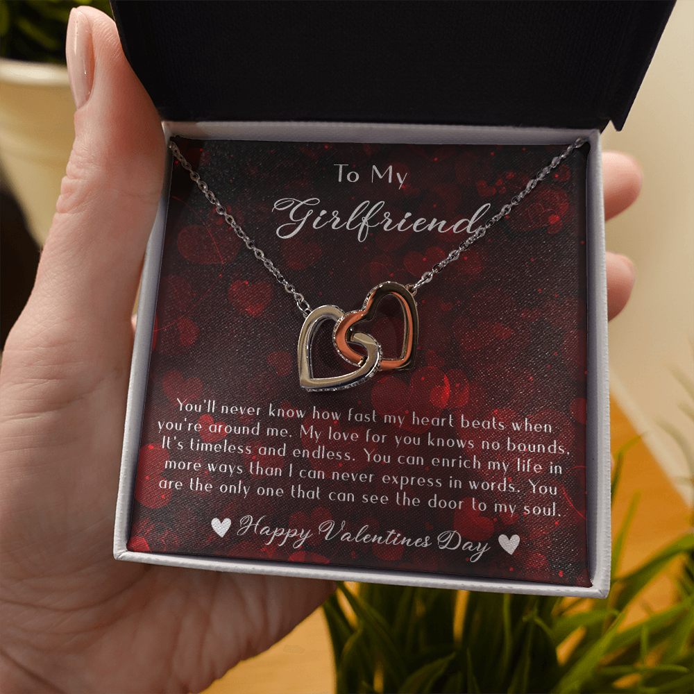 178D Valentine's Day Gift To My Girlfriend, I LOVE YOU Forever & Always, Perfect Gift
