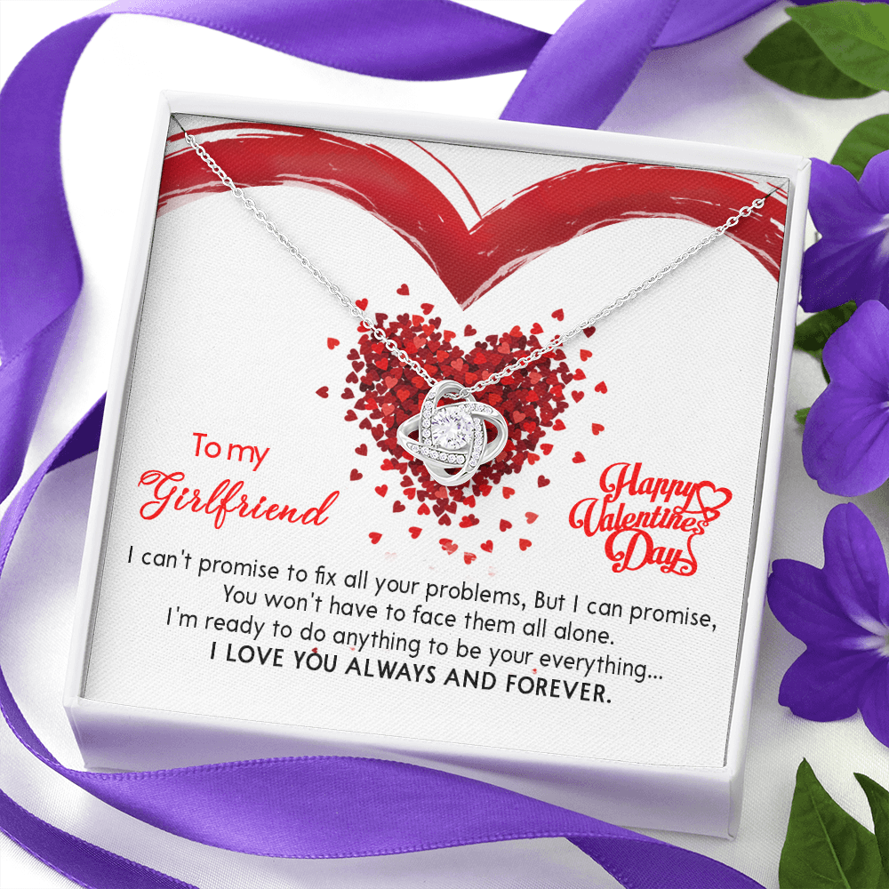 207A - Valentine's Day Necklace Gift for Wife from Husband, I LOVE YOU Forever & Always