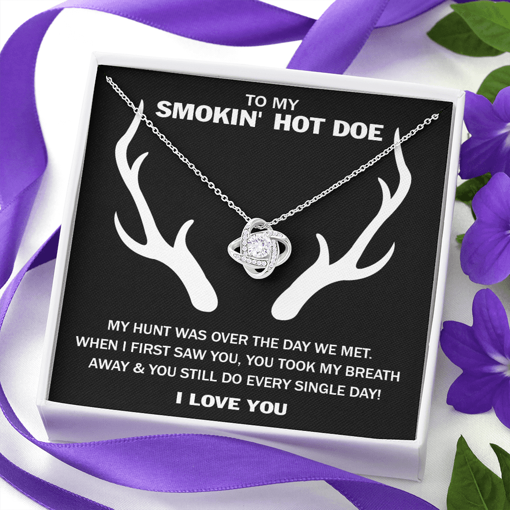 392 To My Smokin' Hot Doe Knotted Love Necklace