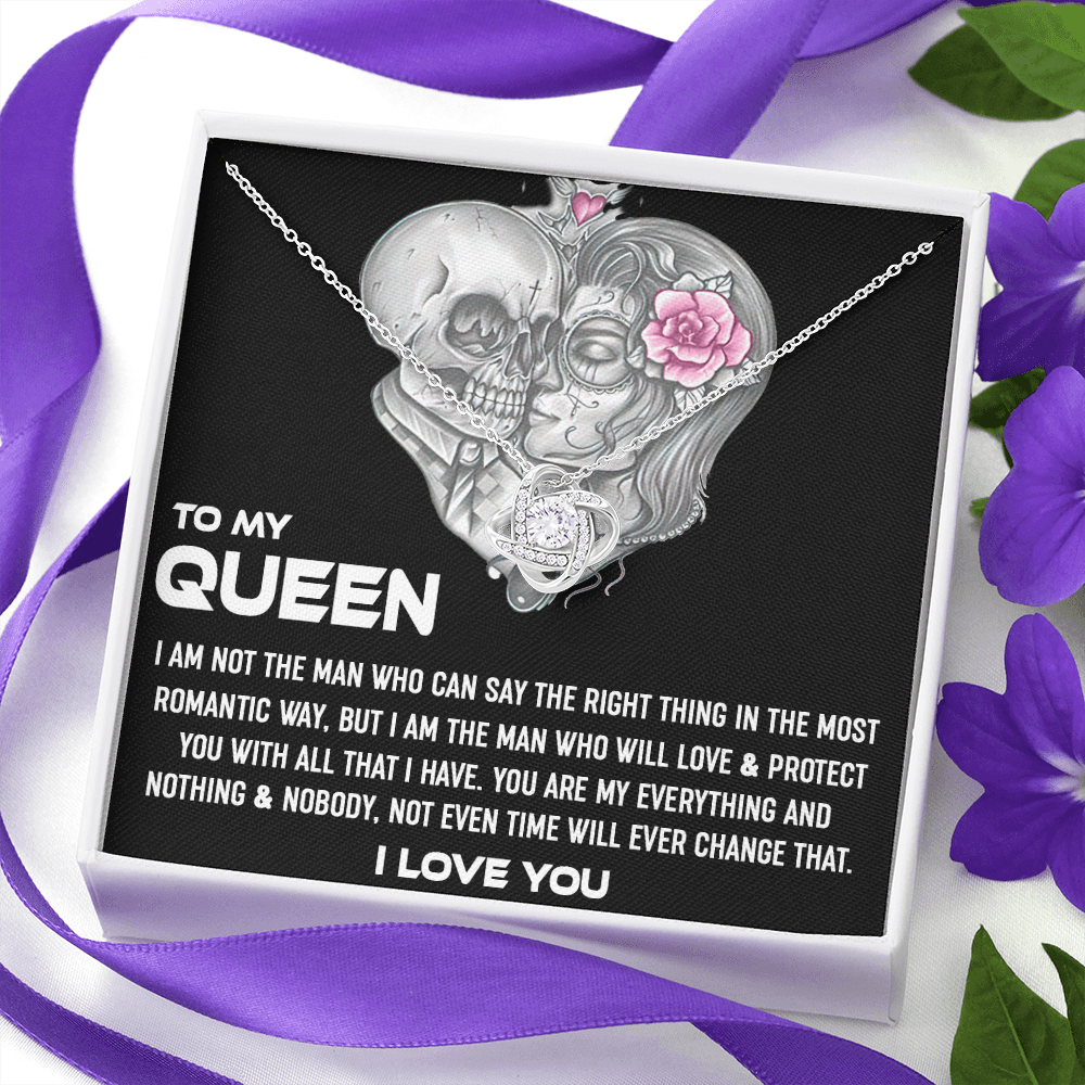 399 To My Queen,You Are My Everything Love Necklace, Anniversary Gift for Girlfriend