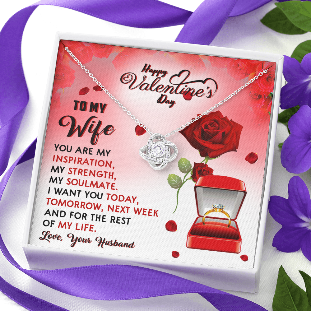 209A - To my Wife Gift from Husband, I LOVE YOU Forever & Always, Valentine's Day Gift
