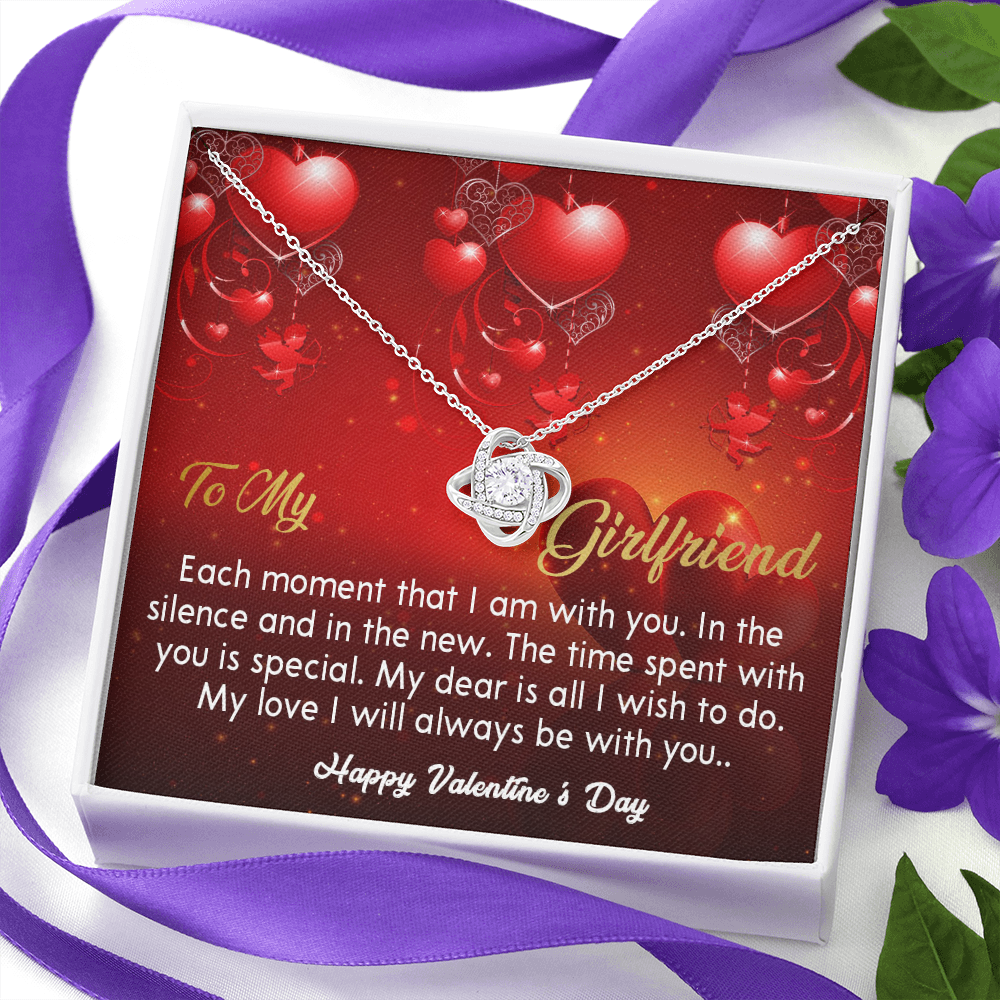 211A - Necklace To my Girlfriend, Valentine Gift for Women, Happy Valentine's Day Gift