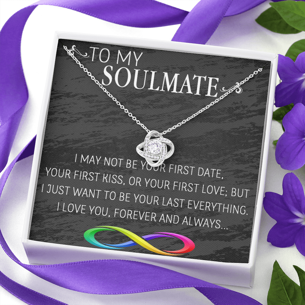 69A Necklace To My Soulmate/Girlfriend/Wife, Women Necklace for Her from Husband