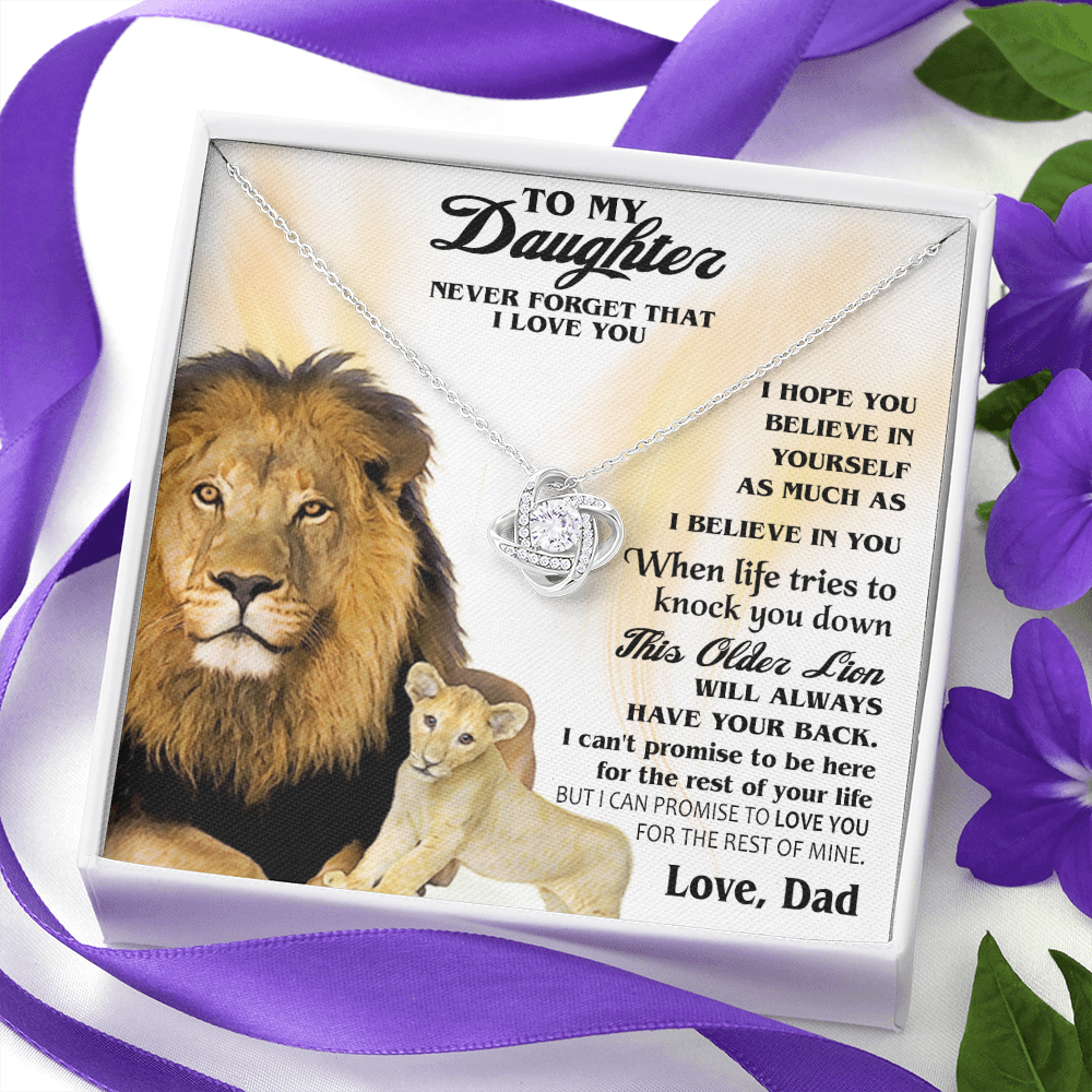 Necklace To My Daughter, I Hope You Believe In Yourself 511