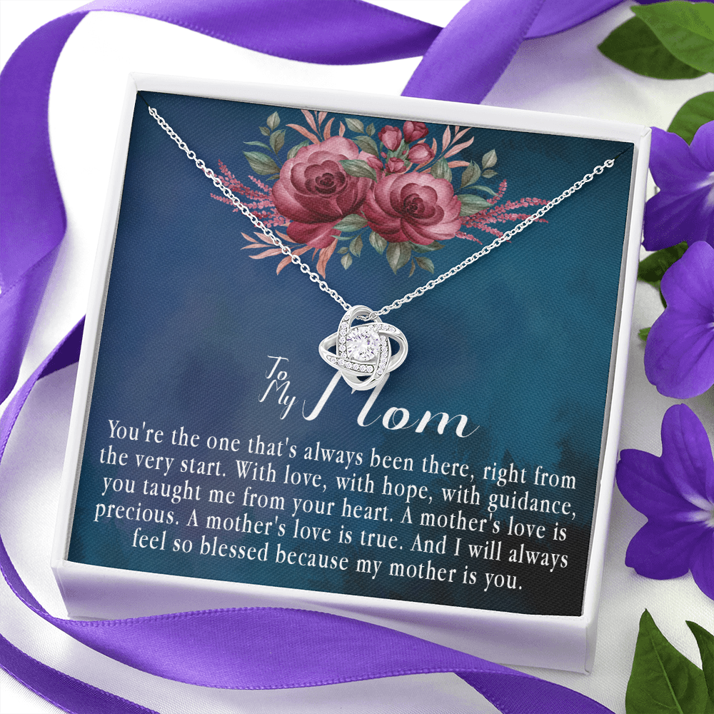 151A To My Mom Necklace, Mama, Gift From Son For Birthday, Necklace I Love My Mom