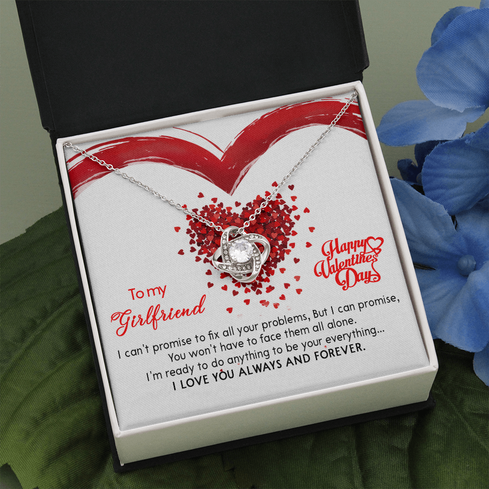 207A - Valentine's Day Necklace Gift for Wife from Husband, I LOVE YOU Forever & Always