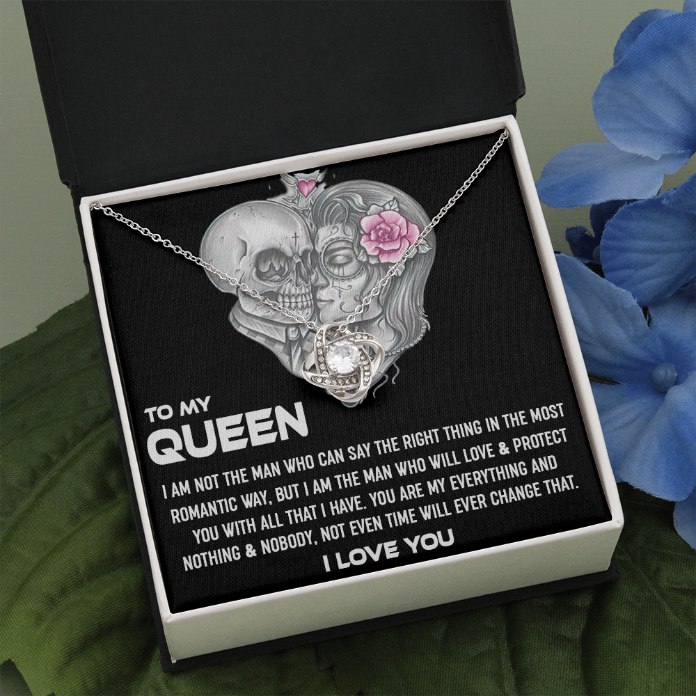 399 To My Queen,You Are My Everything Love Necklace, Anniversary Gift for Girlfriend
