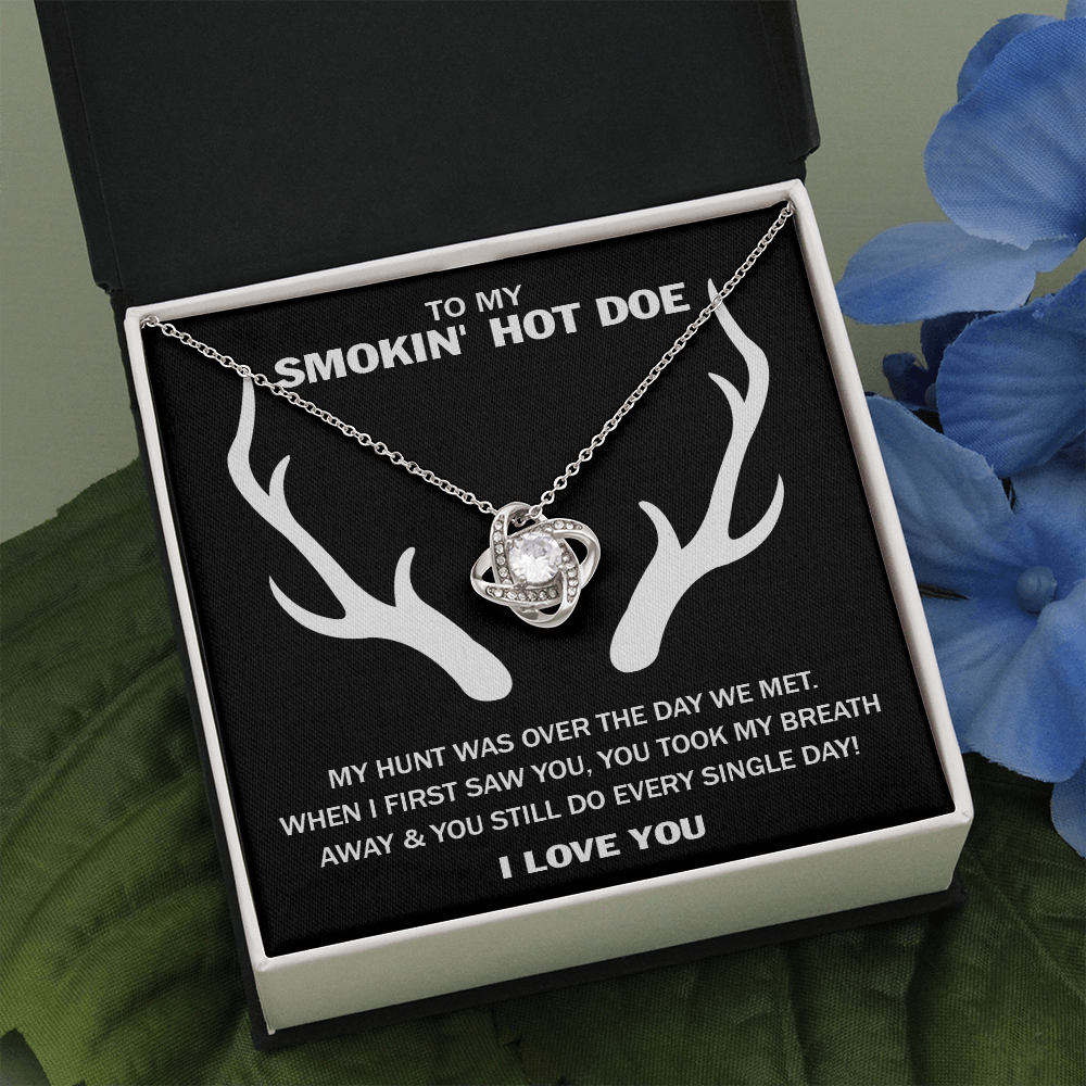 392 To My Smokin' Hot Doe Knotted Love Necklace