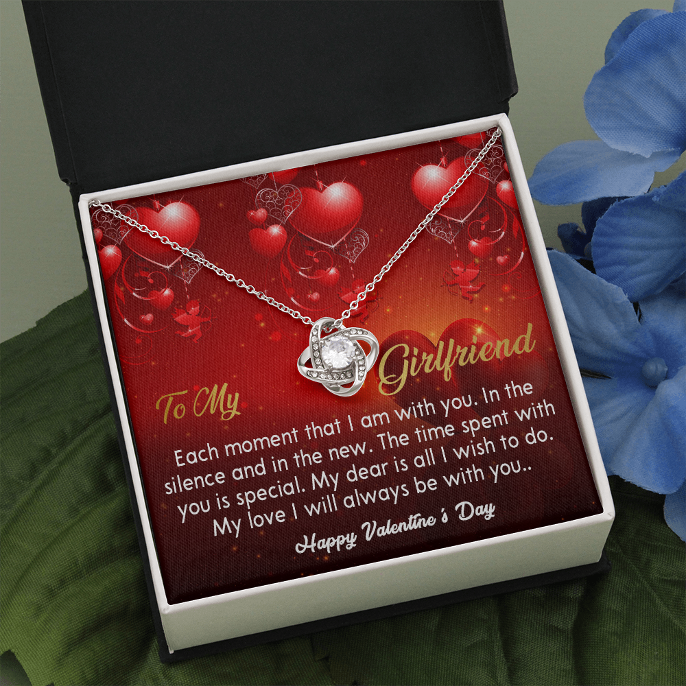 211A - Necklace To my Girlfriend, Valentine Gift for Women, Happy Valentine's Day Gift