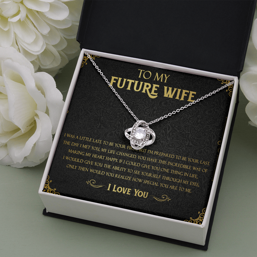 72A Necklace To Future Wife/Girlfriend, Woman Necklace Gift for Her From Husband