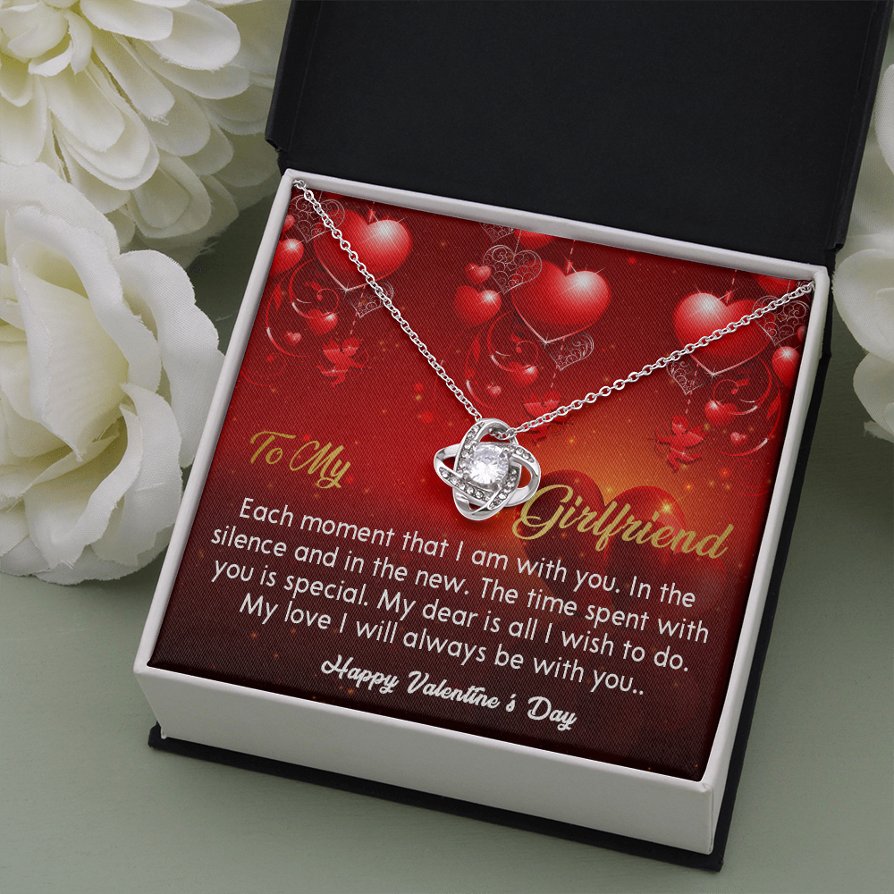 211A - Necklace To my Girlfriend, Valentine Gift for Women, Happy Valentine's Day Gift