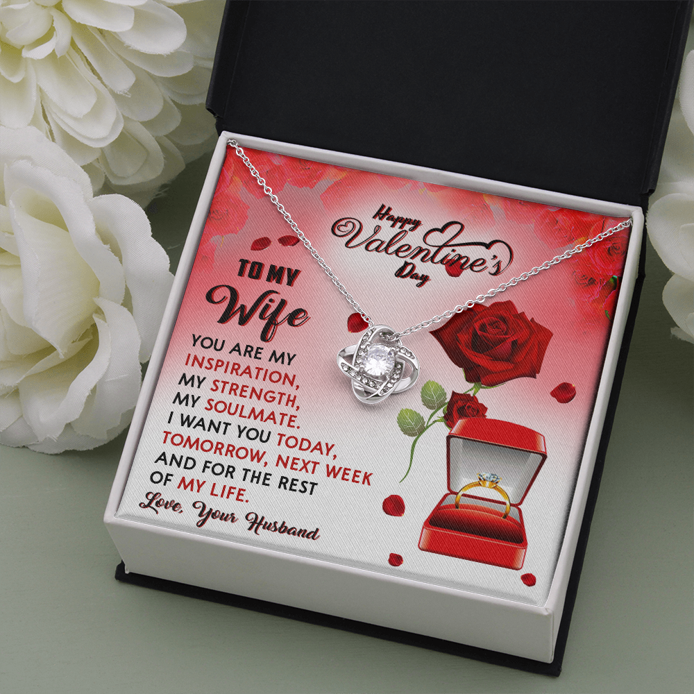 209A - To my Wife Gift from Husband, I LOVE YOU Forever & Always, Valentine's Day Gift