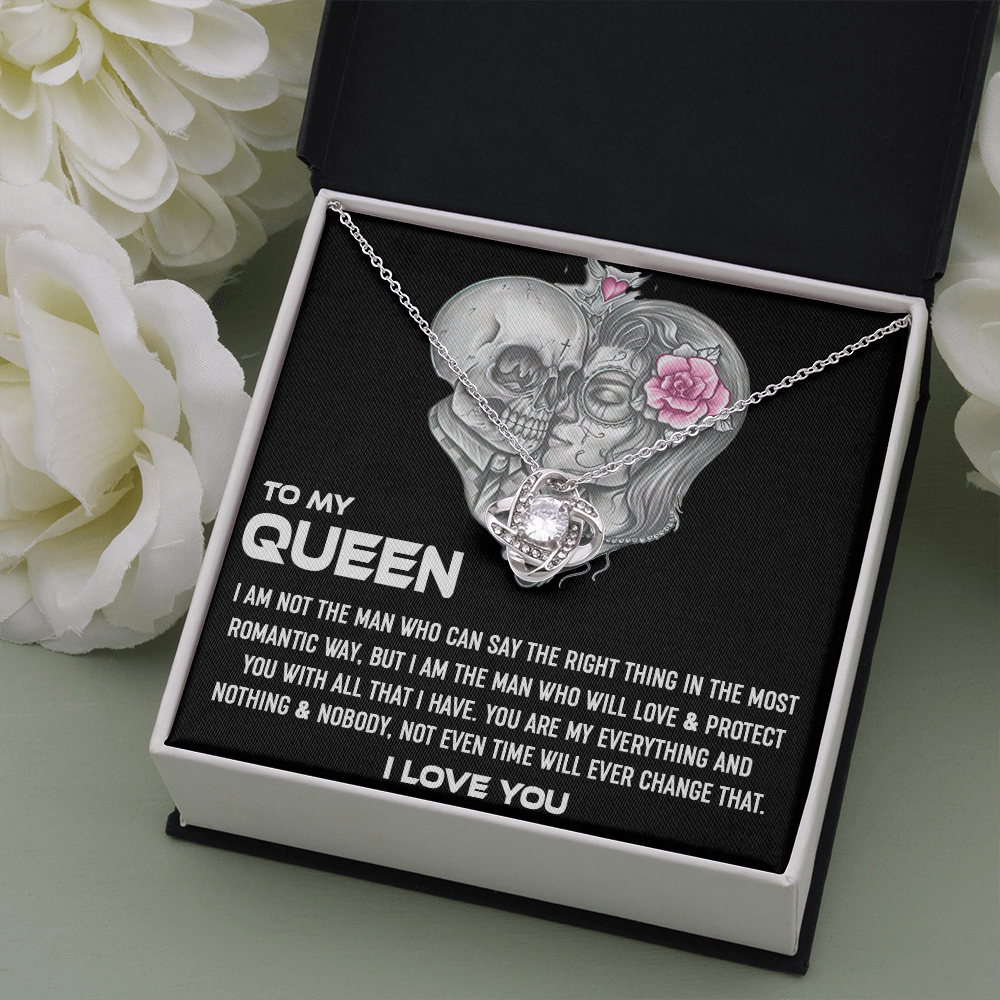 399 To My Queen,You Are My Everything Love Necklace, Anniversary Gift for Girlfriend