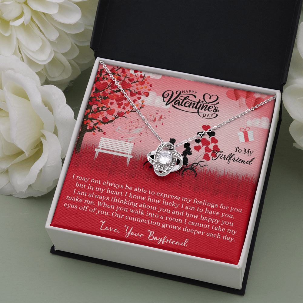 205A - Necklace to my Wife, I LOVE YOU Couple Gift from Husband, Happy Valentine's Day