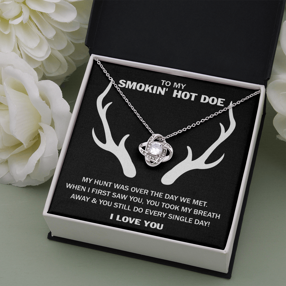 392 To My Smokin' Hot Doe Knotted Love Necklace