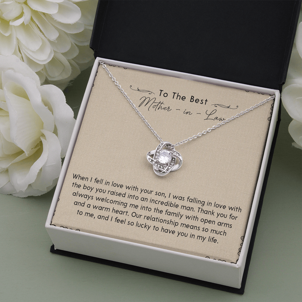 133A Necklace To My Mother In Law, Necklace Gift for Mom, Women, Birthday Gift