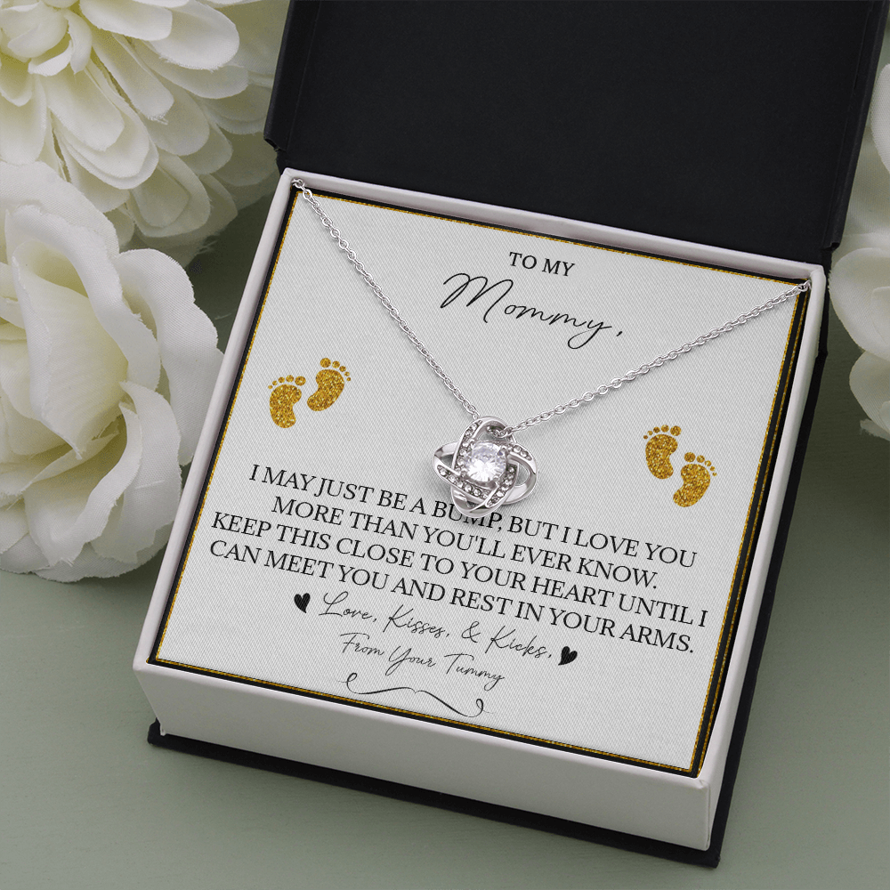136A Necklace To My Mommy, Gift for New Mom, Perfect Necklace Gift for Wife, Women