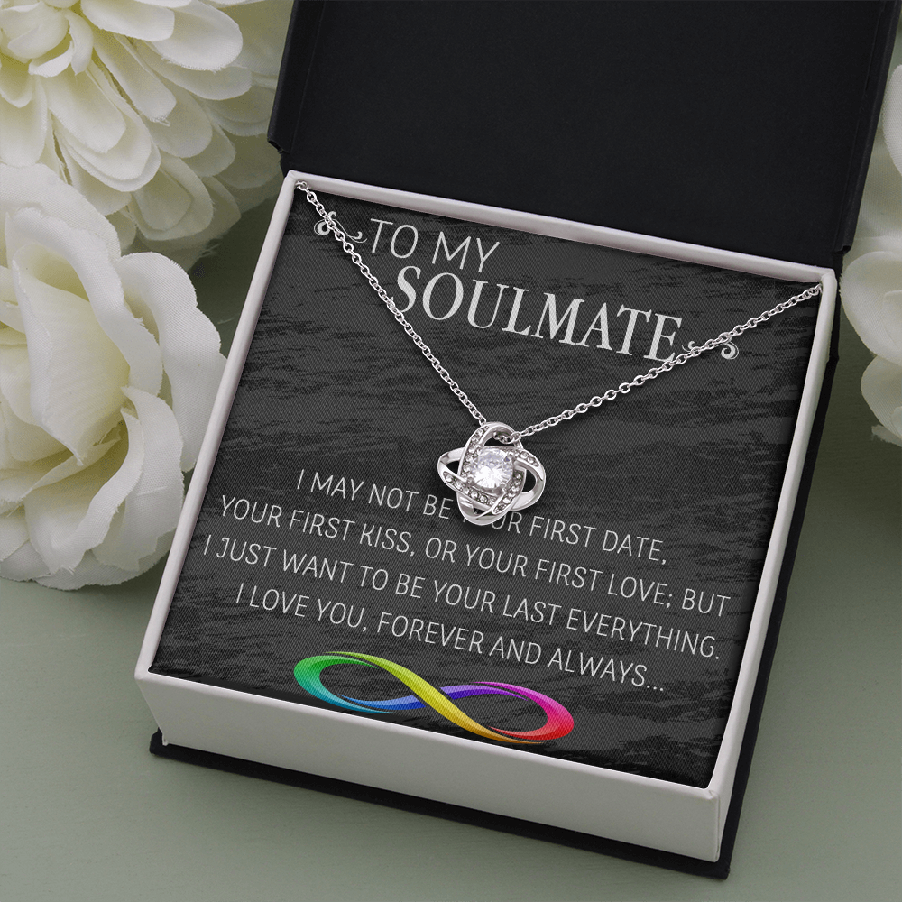 69A Necklace To My Soulmate/Girlfriend/Wife, Women Necklace for Her from Husband