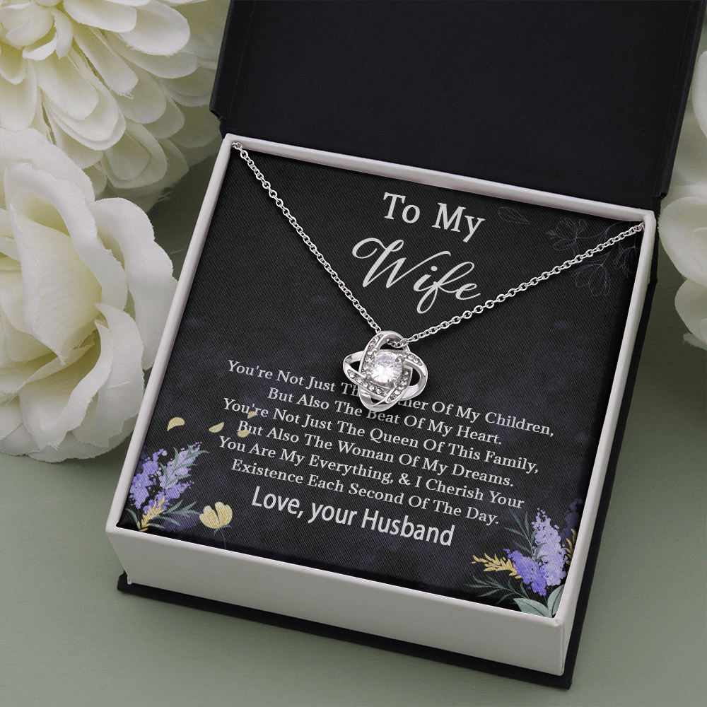 68A Necklace To My Wife, Women Necklace for Her, I LOVE YOU Necklace from Husband