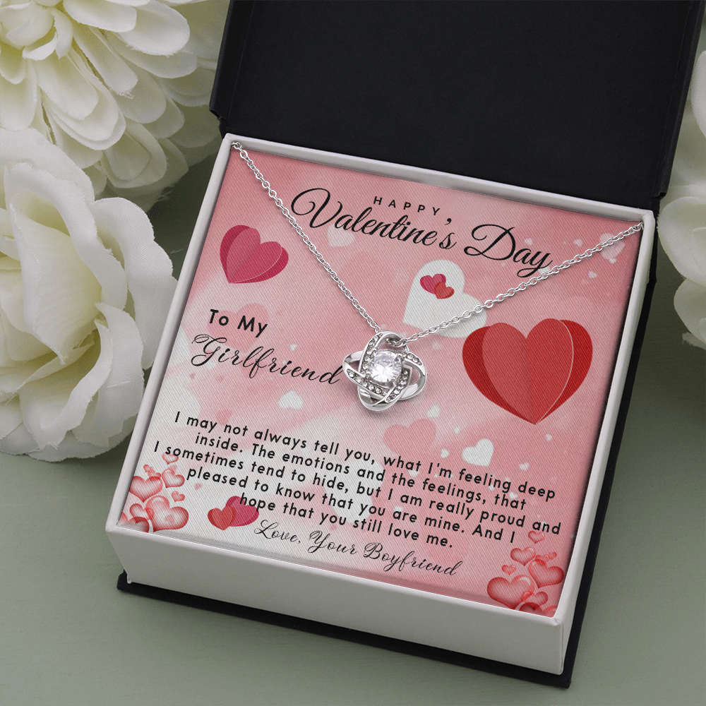 192A - Necklace To my Girlfriend, Future Wife Necklace, Valentine's Day Gift for Couple