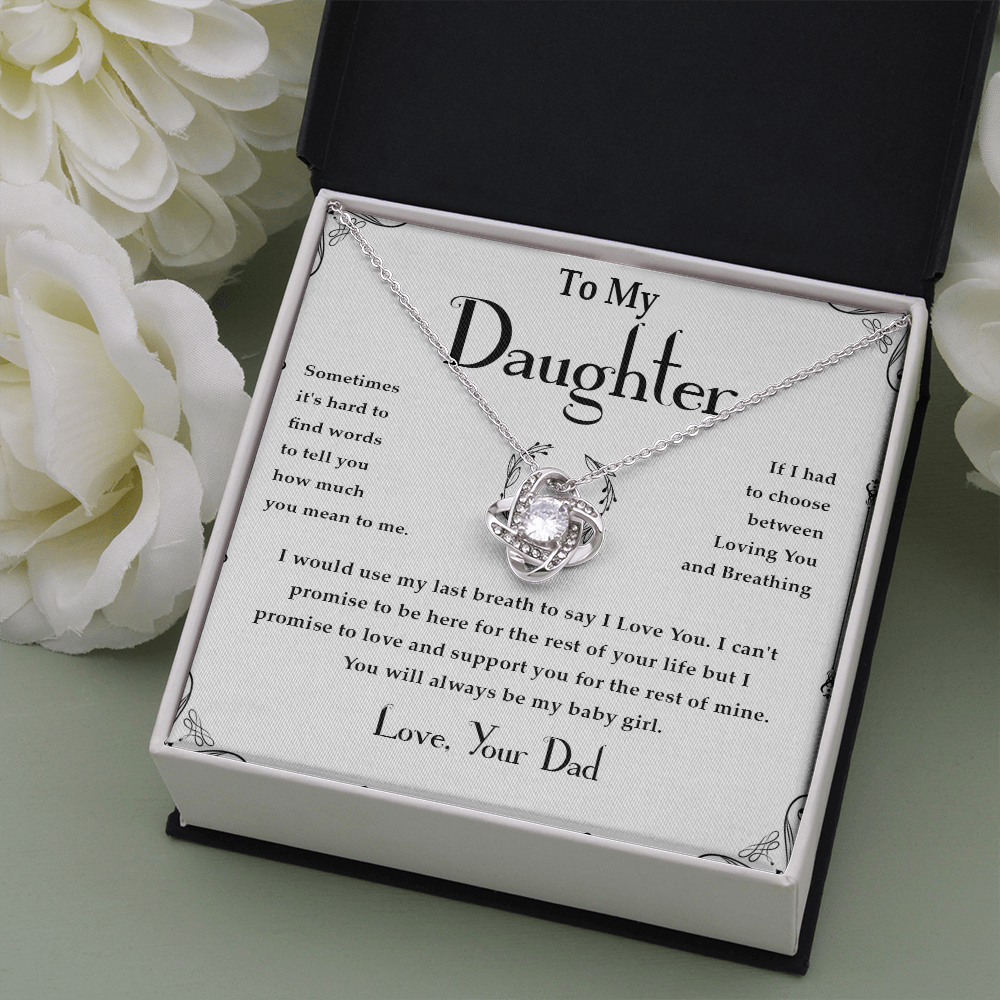 37A Necklace Gift For Daughter, Gift From Dad, Father Daughter Gift, Birthday Gift