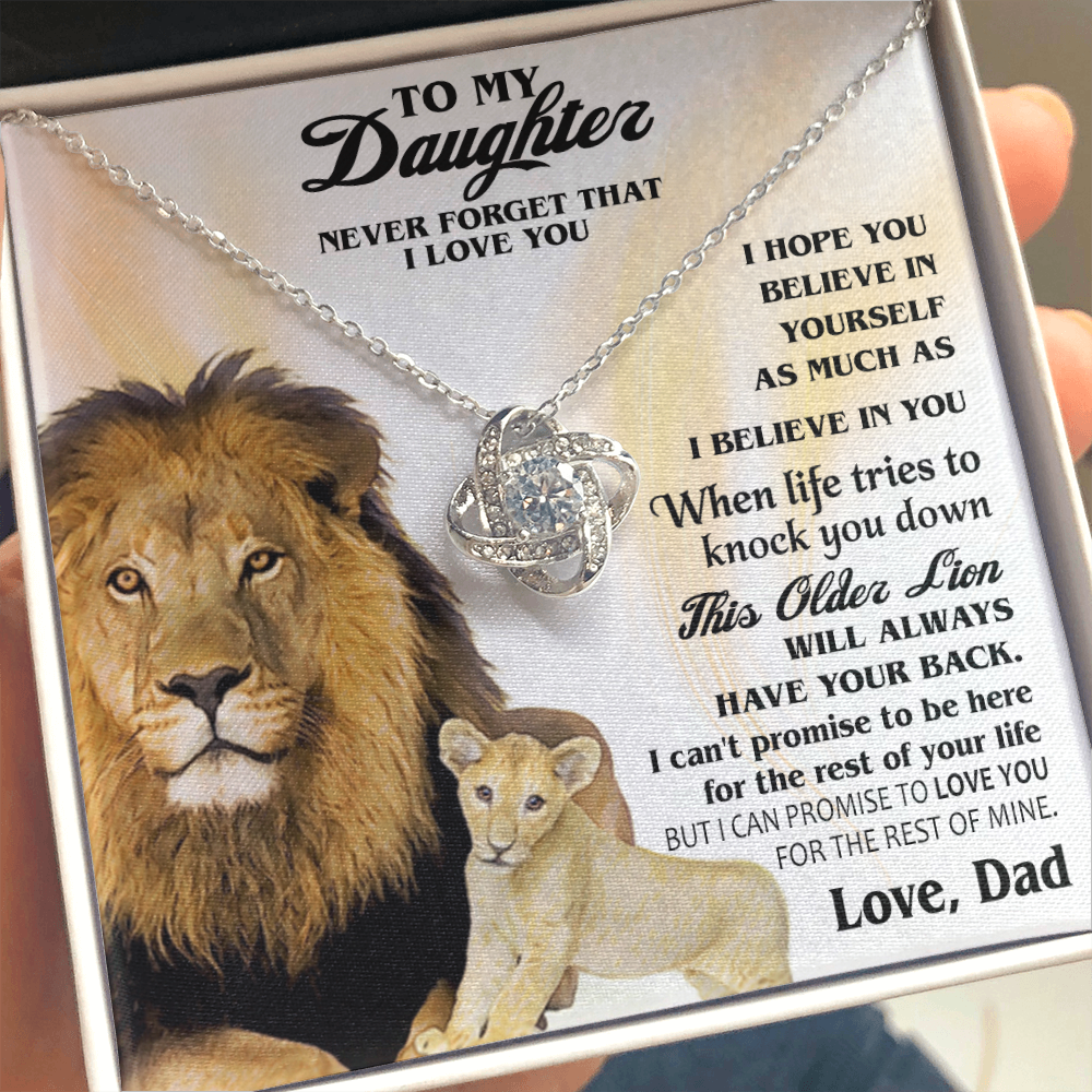 Necklace To My Daughter, I Hope You Believe In Yourself 511