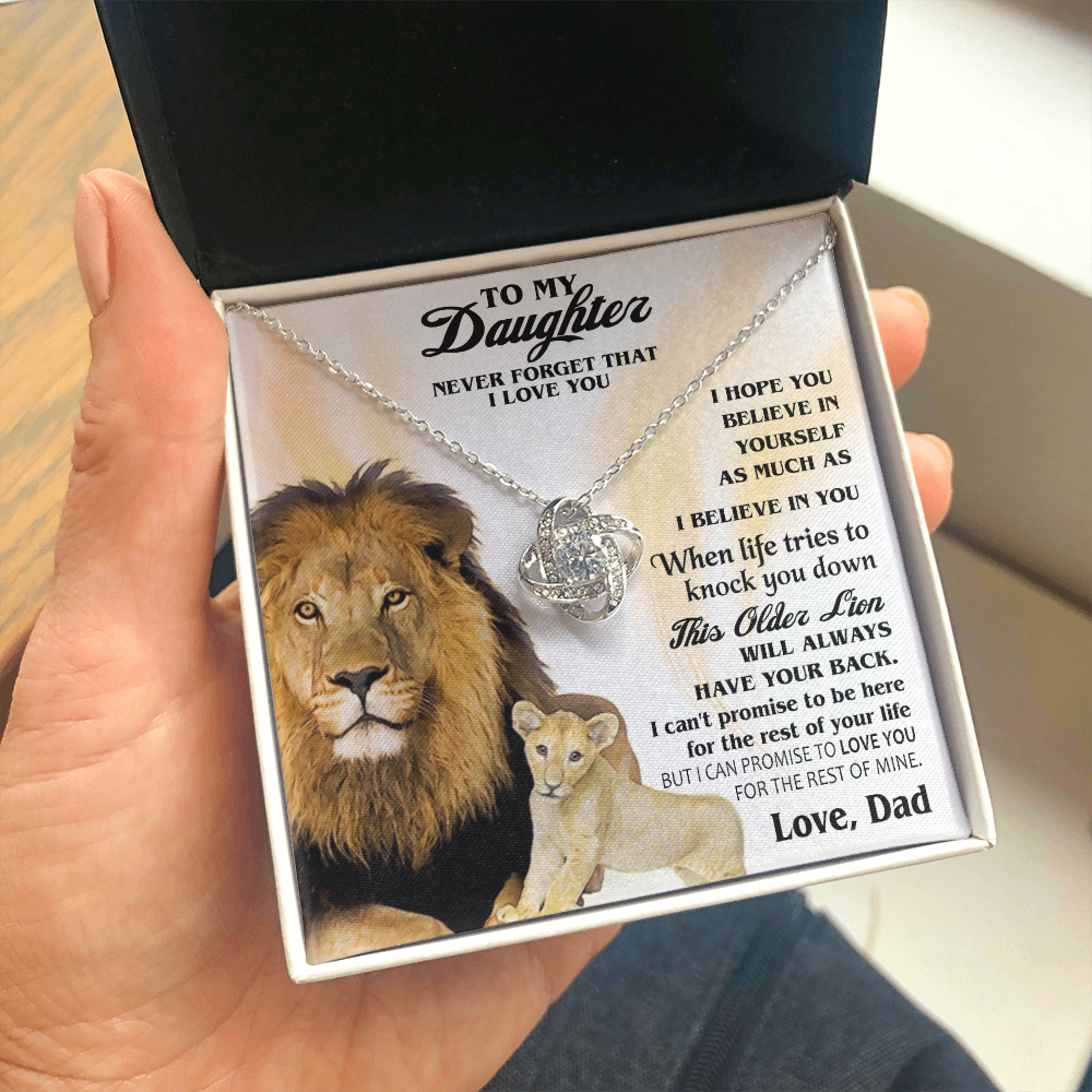 Necklace To My Daughter, I Hope You Believe In Yourself 511