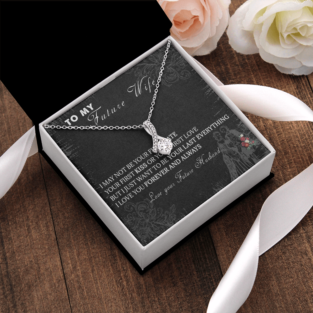 63B Necklace To My Future Wife, Cute Gift for Her, Girlfriend Birthday Gift, Womens