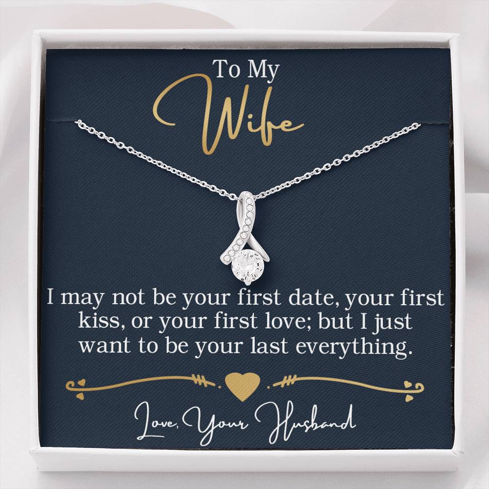 404 To My Wife Necklace - Anniversary Gift for Wife, Birthday Gift for Wife