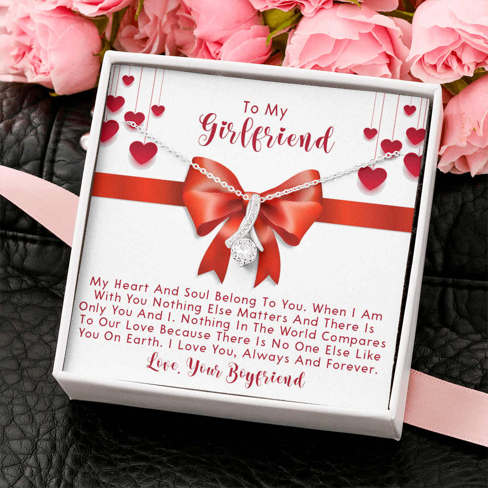 251B Necklace To My Girlfriend, Love Gift for Her From Boyfriend, Couple Necklace