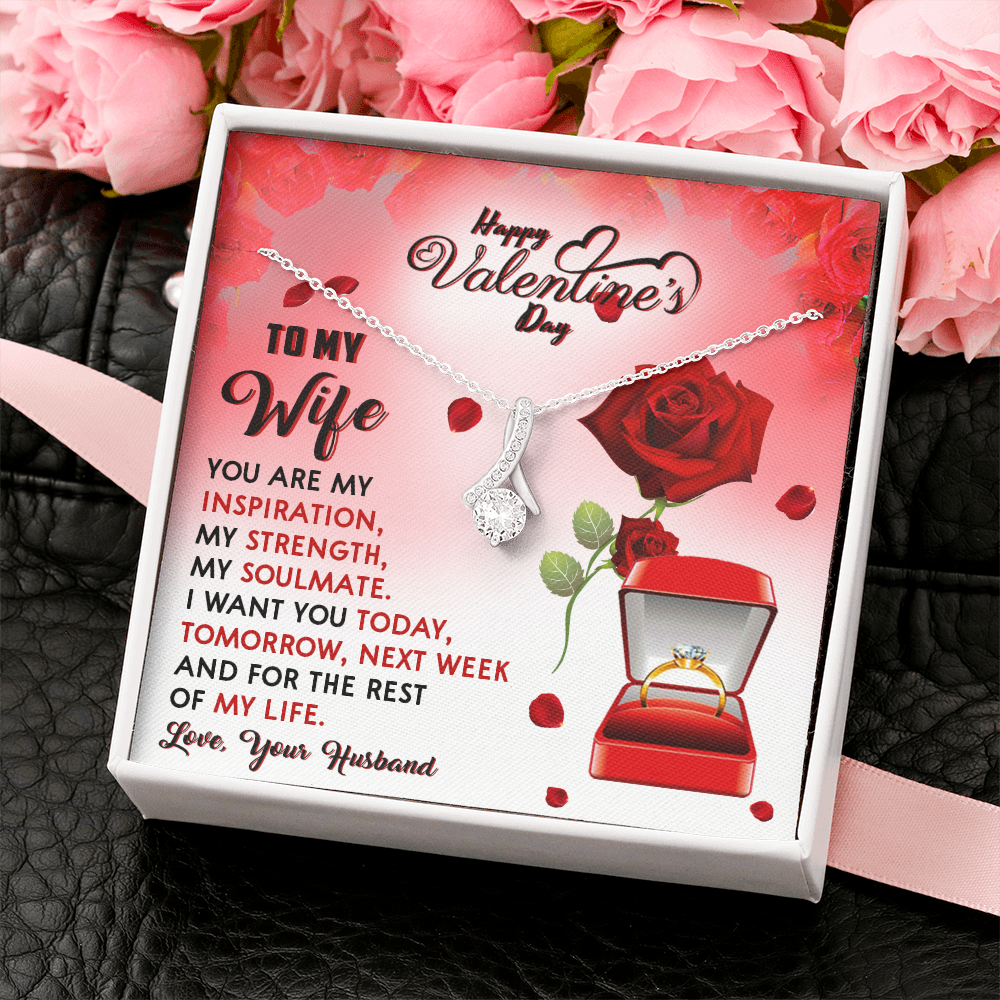 209B - To my Wife Gift from Husband, I LOVE YOU Forever & Always, Valentine's Day Gift