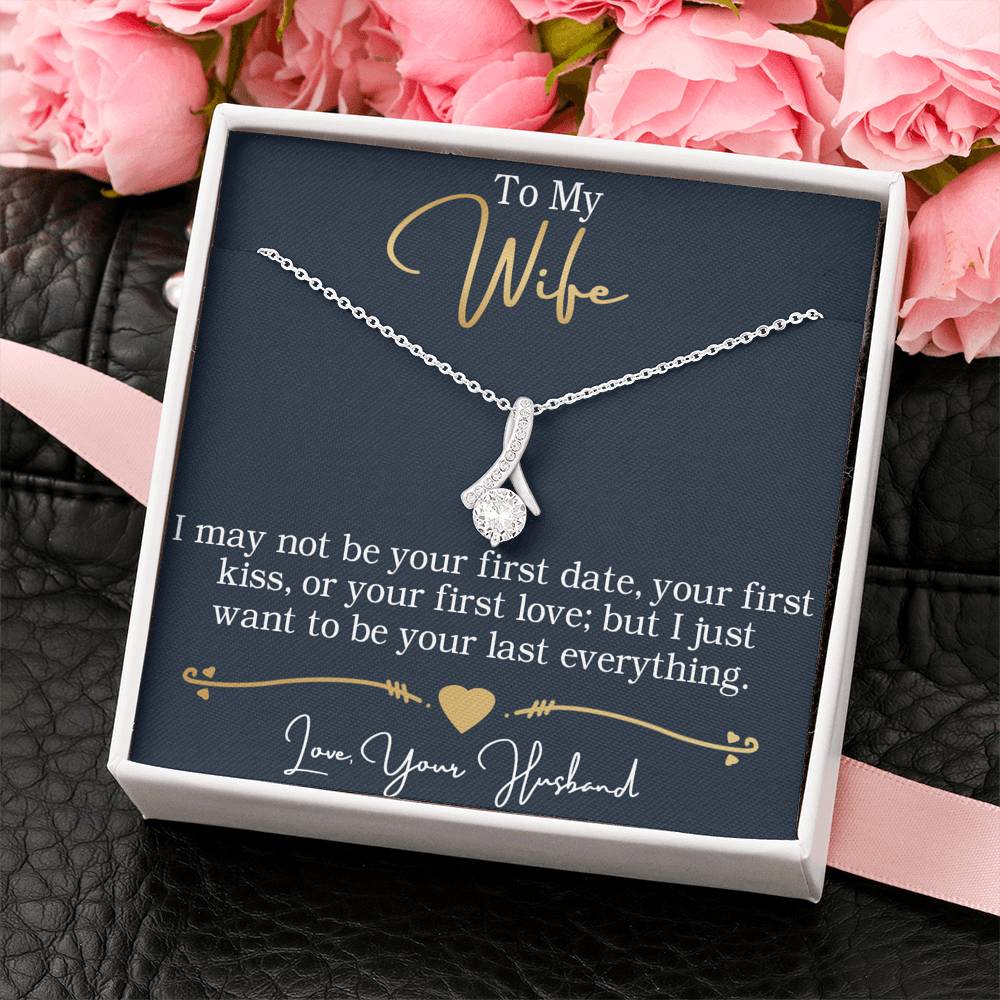 404 To My Wife Necklace - Anniversary Gift for Wife, Birthday Gift for Wife