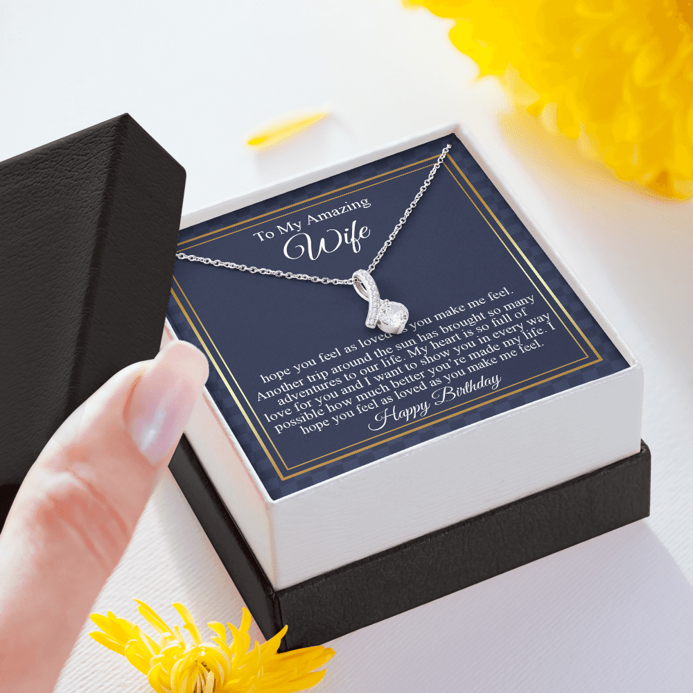 507 To My Wife Necklace - Birthday Gift for Wife - Wife Birthday