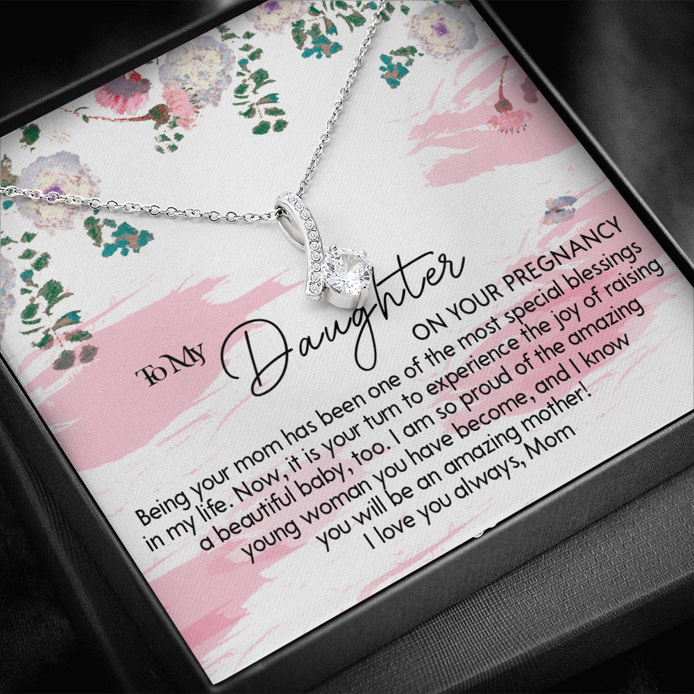 130B Daughter Birthday Gift, Necklace To My Daughter, Gift for Daughter from Mom