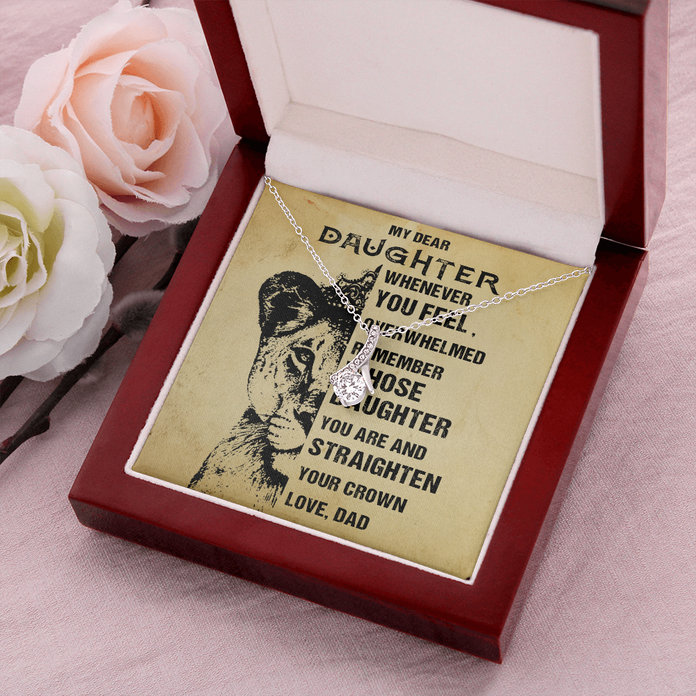 N369A To My Smokin Hot Queen Crown Necklace Gift For Wife Soulmate Valentines Day Gift